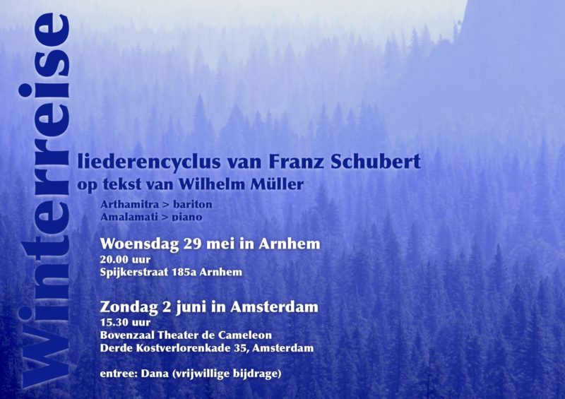 Gérard Bernts met Winterreise (Liederencyclus van F. Schubert)